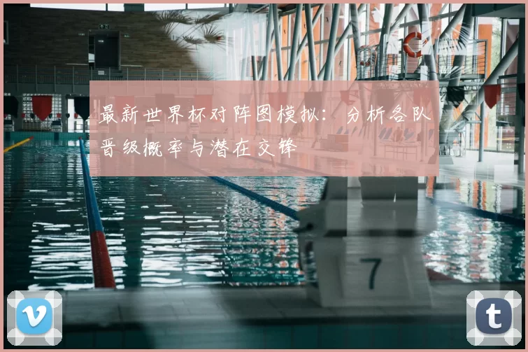 最新世界杯对阵图模拟:分析各队晋级概率与潜在交锋