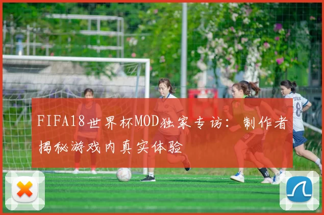 FIFA18世界杯MOD独家专访:制作者揭秘游戏内真实体验